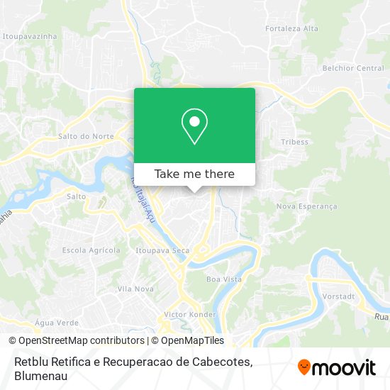 Retblu Retifica e Recuperacao de Cabecotes map