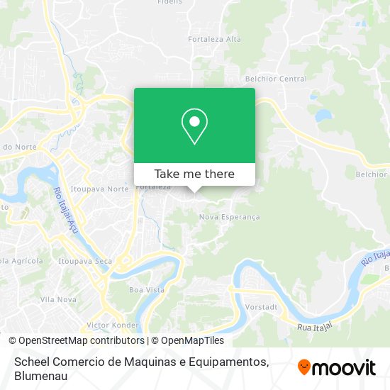 Scheel Comercio de Maquinas e Equipamentos map