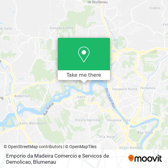 Emporio da Madeira Comercio e Servicos de Demolicao map