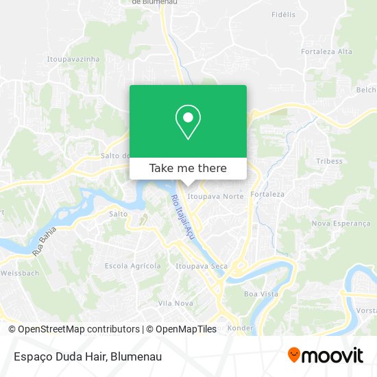 Espaço Duda Hair map