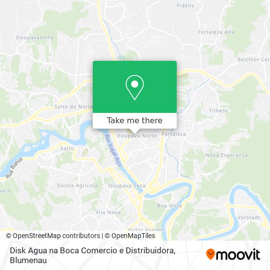 Disk Agua na Boca Comercio e Distribuidora map