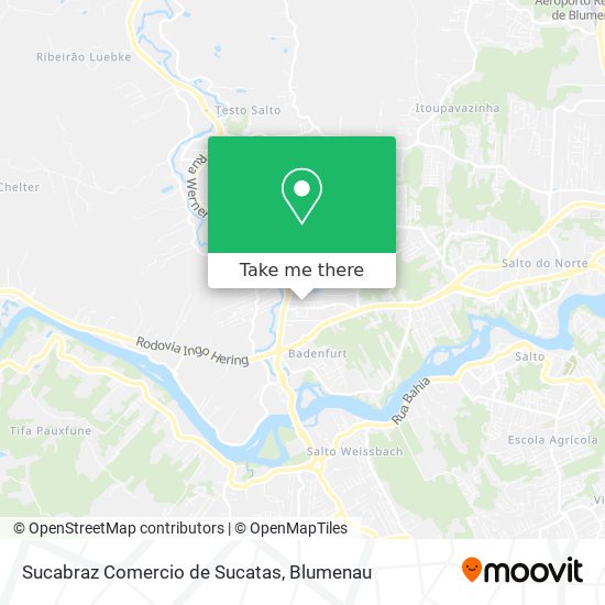 Sucabraz Comercio de Sucatas map