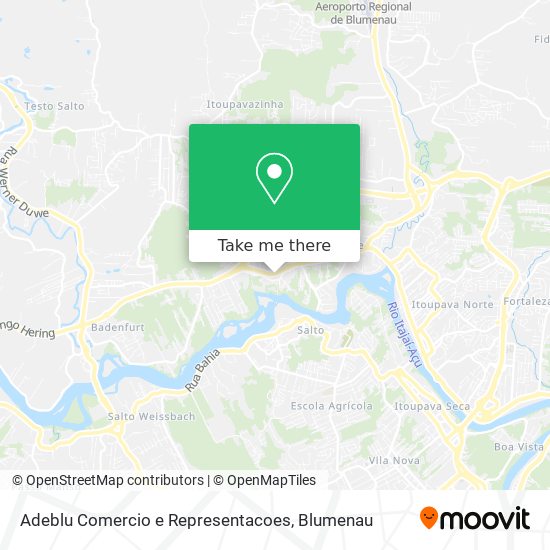 Adeblu Comercio e Representacoes map