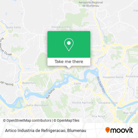 Artico Industria de Refrigeracao map