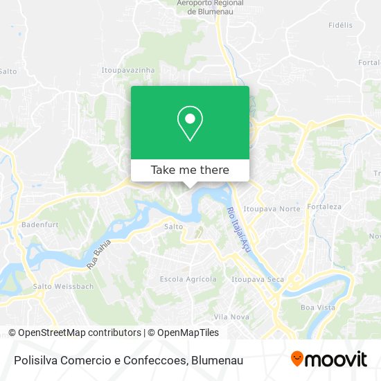 Polisilva Comercio e Confeccoes map