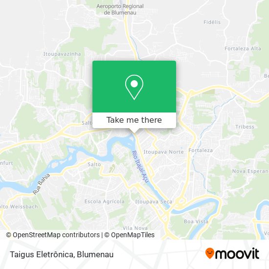 Taigus Eletrônica map