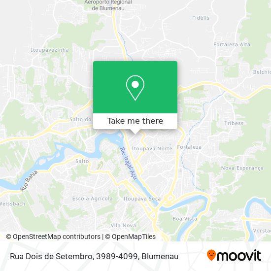 Rua Dois de Setembro, 3989-4099 map