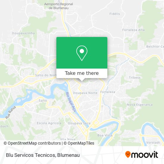 Blu Servicos Tecnicos map