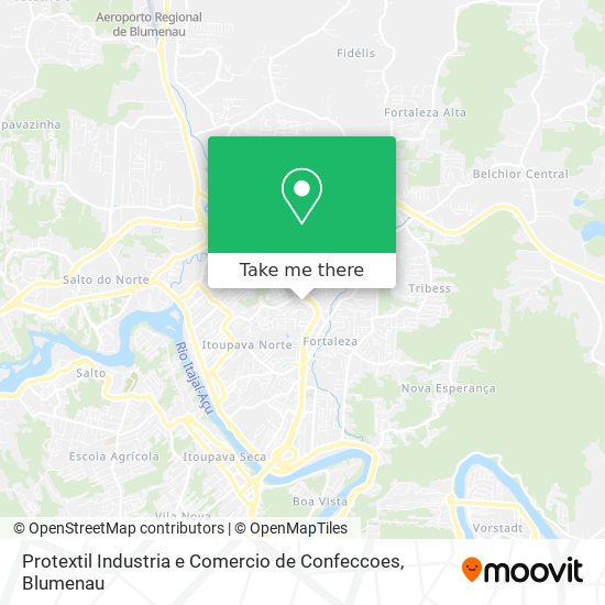 Protextil Industria e Comercio de Confeccoes map