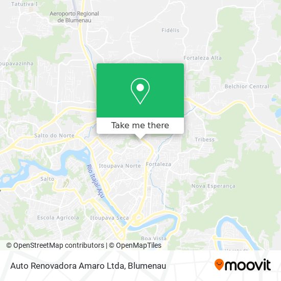 Auto Renovadora Amaro Ltda map