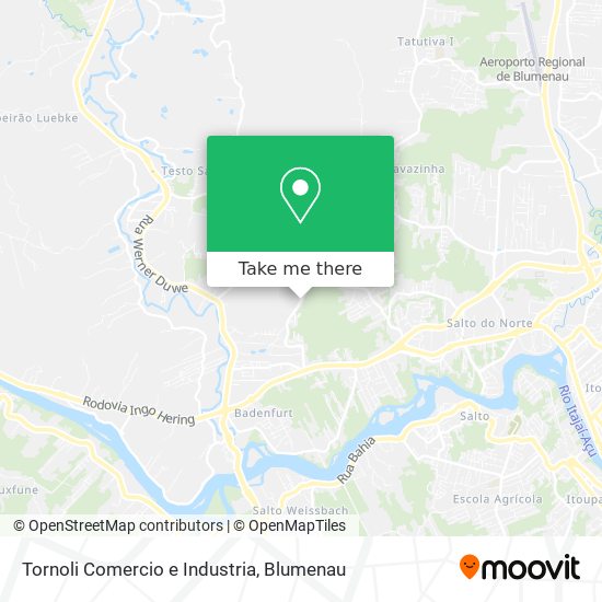 Tornoli Comercio e Industria map