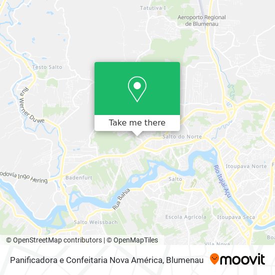 Panificadora e Confeitaria Nova América map