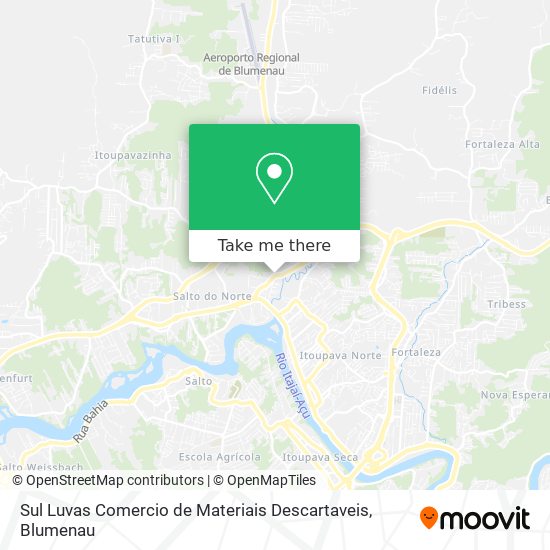 Sul Luvas Comercio de Materiais Descartaveis map