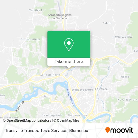 Mapa Transville Transportes e Servicos