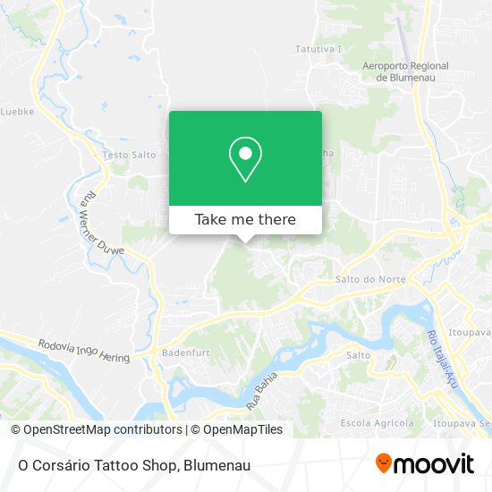 O Corsário Tattoo Shop map