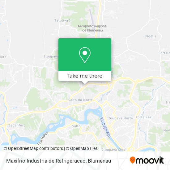 Maxifrio Industria de Refrigeracao map