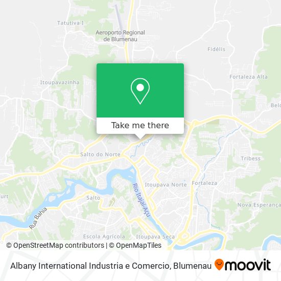 Albany International Industria e Comercio map