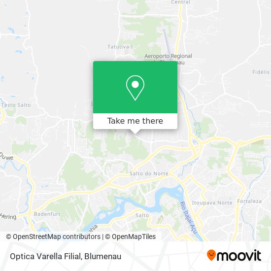 Optica Varella Filial map