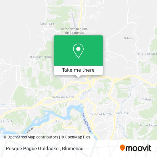 Pesque Pague Goldacker map