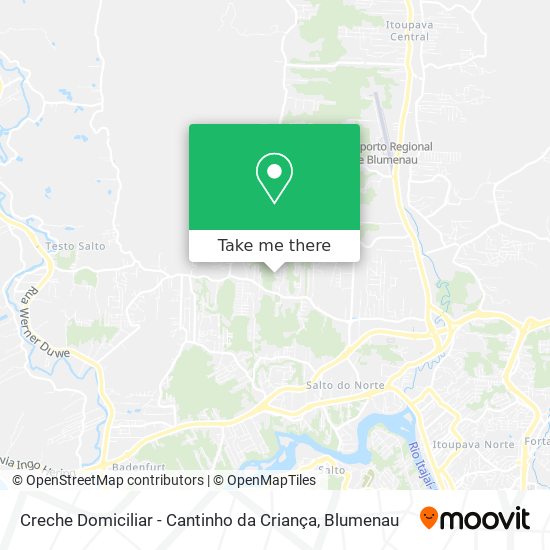 Creche Domiciliar - Cantinho da Criança map
