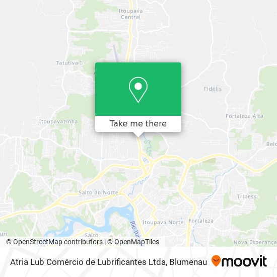 Atria Lub Comércio de Lubrificantes Ltda map