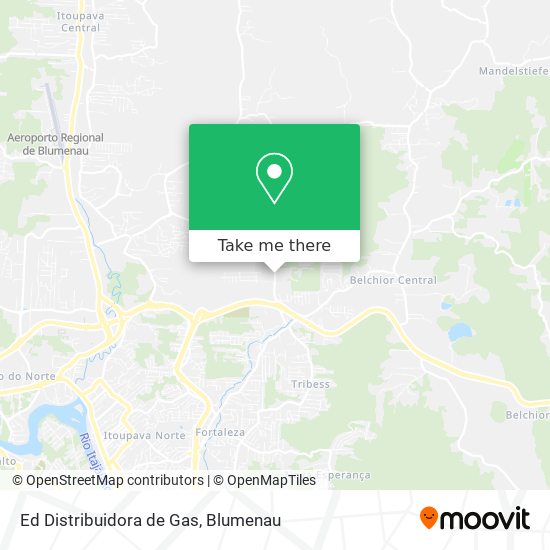 Ed Distribuidora de Gas map