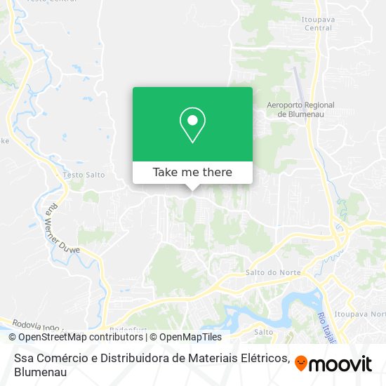 Ssa Comércio e Distribuidora de Materiais Elétricos map
