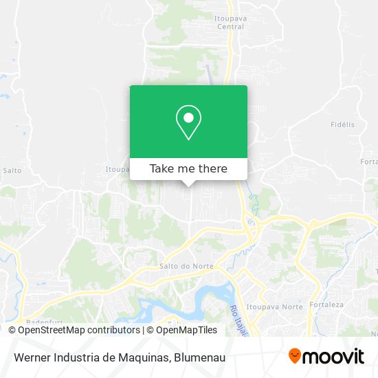 Werner Industria de Maquinas map