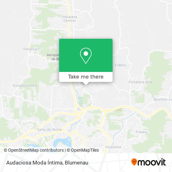 Audaciosa Moda Íntima map