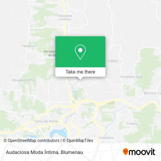 Audaciosa Moda Íntima map