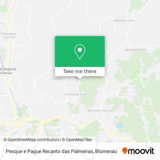 Pesque e Pague Recanto das Palmeiras map