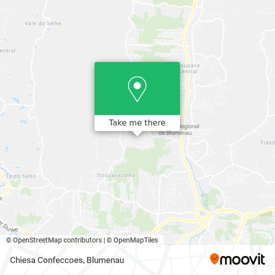 Chiesa Confeccoes map