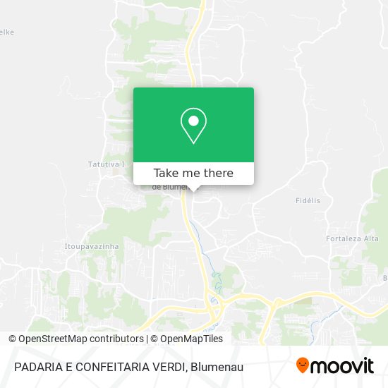 PADARIA E CONFEITARIA VERDI map