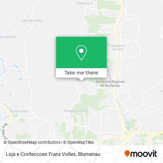 Loja e Confeccoes Franz Volles map