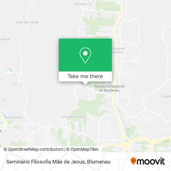 Seminário Filosofia Mãe de Jesus map