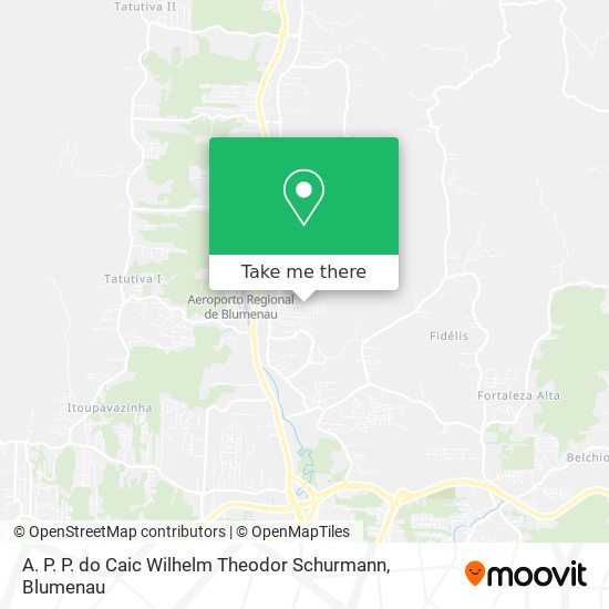 A. P. P. do Caic Wilhelm Theodor Schurmann map