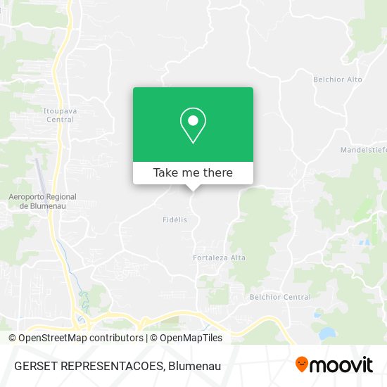 GERSET REPRESENTACOES map