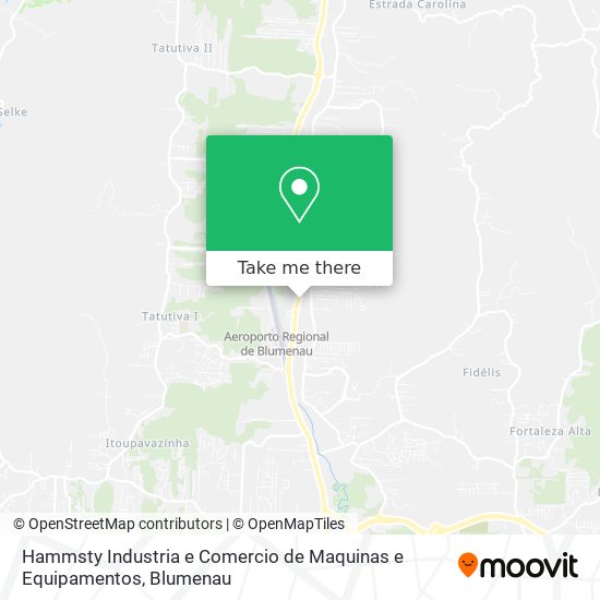 Hammsty Industria e Comercio de Maquinas e Equipamentos map