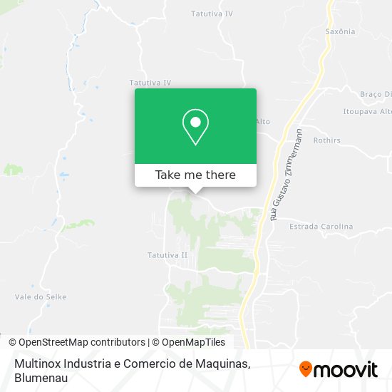 Multinox Industria e Comercio de Maquinas map
