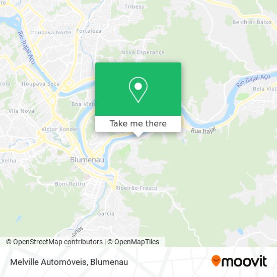 Melville Automóveis map
