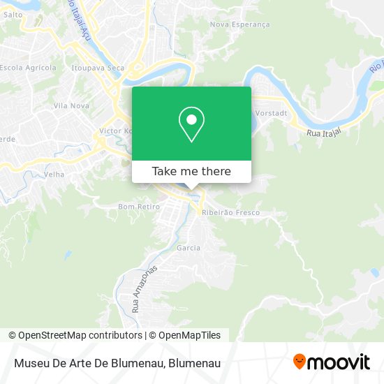 Museu De Arte De Blumenau map