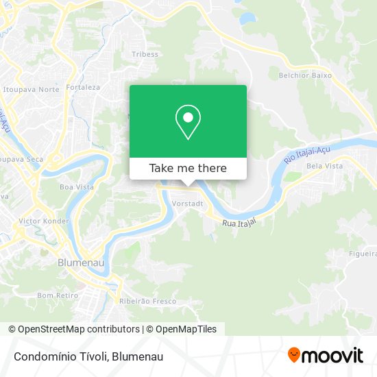 Condomínio Tívoli map