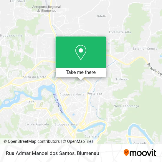 Rua Admar Manoel dos Santos map
