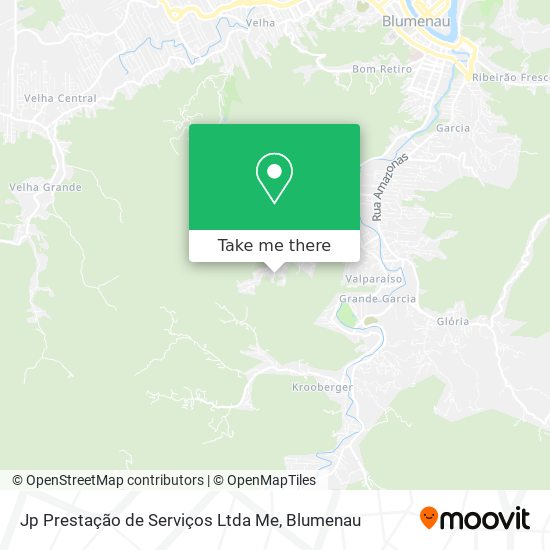 Jp Prestação de Serviços Ltda Me map