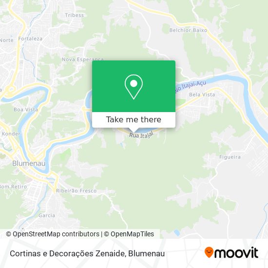 Cortinas e Decorações Zenaide map