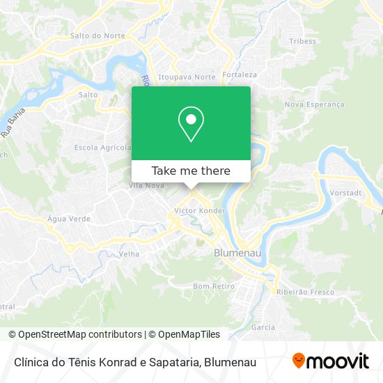 Clínica do Tênis Konrad e Sapataria map