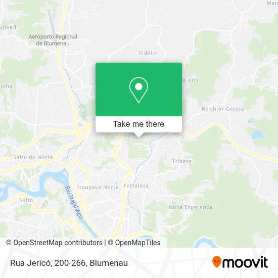 Rua Jericó, 200-266 map