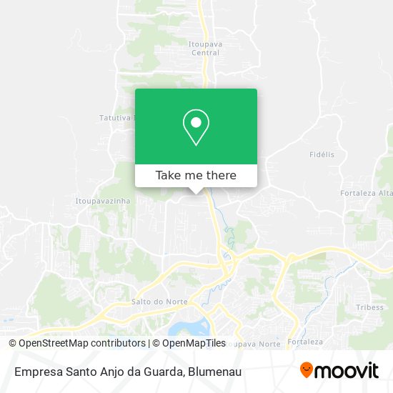 Empresa Santo Anjo da Guarda map