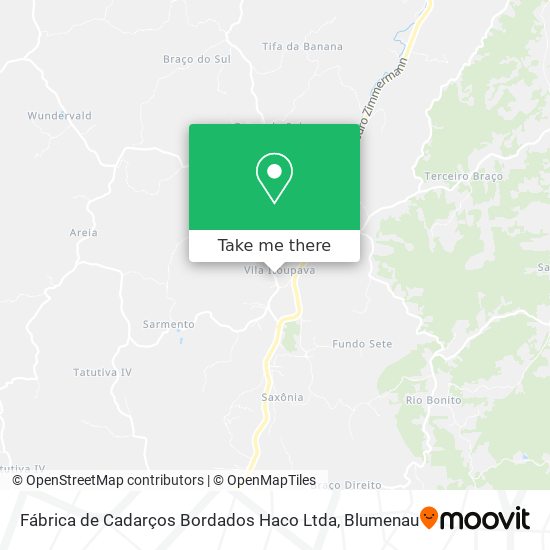 Fábrica de Cadarços Bordados Haco Ltda map