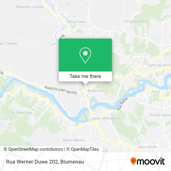 Rua Werner Duwe 202 map